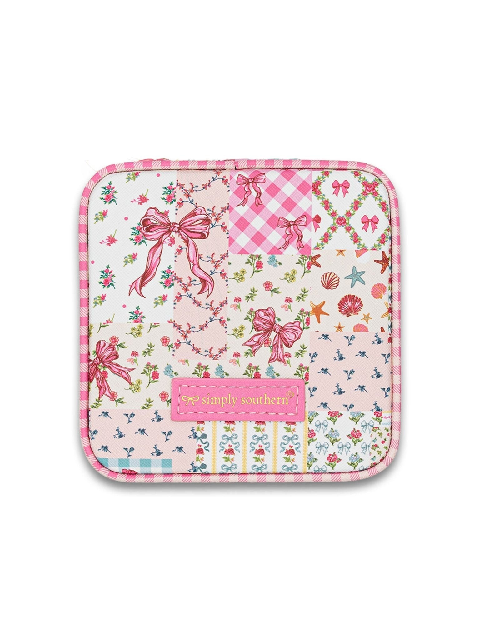 Simply Southern Quilted Jewelry Case - The Bronze Butterfly