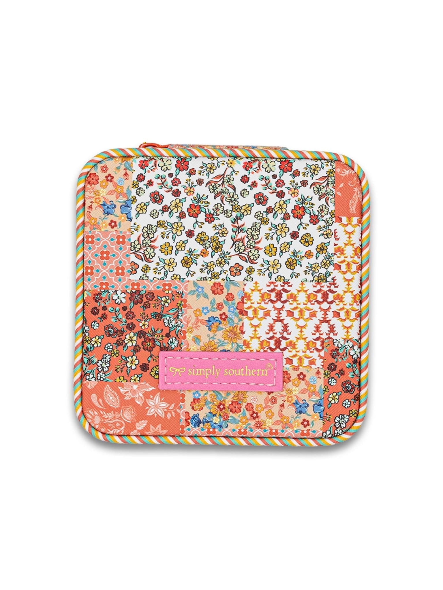 Simply Southern Quilted Jewelry Case - The Bronze Butterfly