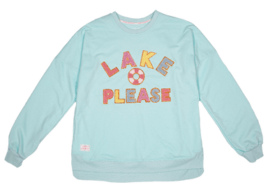 Simply Southern Sparkle Chenille Letter Pullover - The Bronze Butterfly