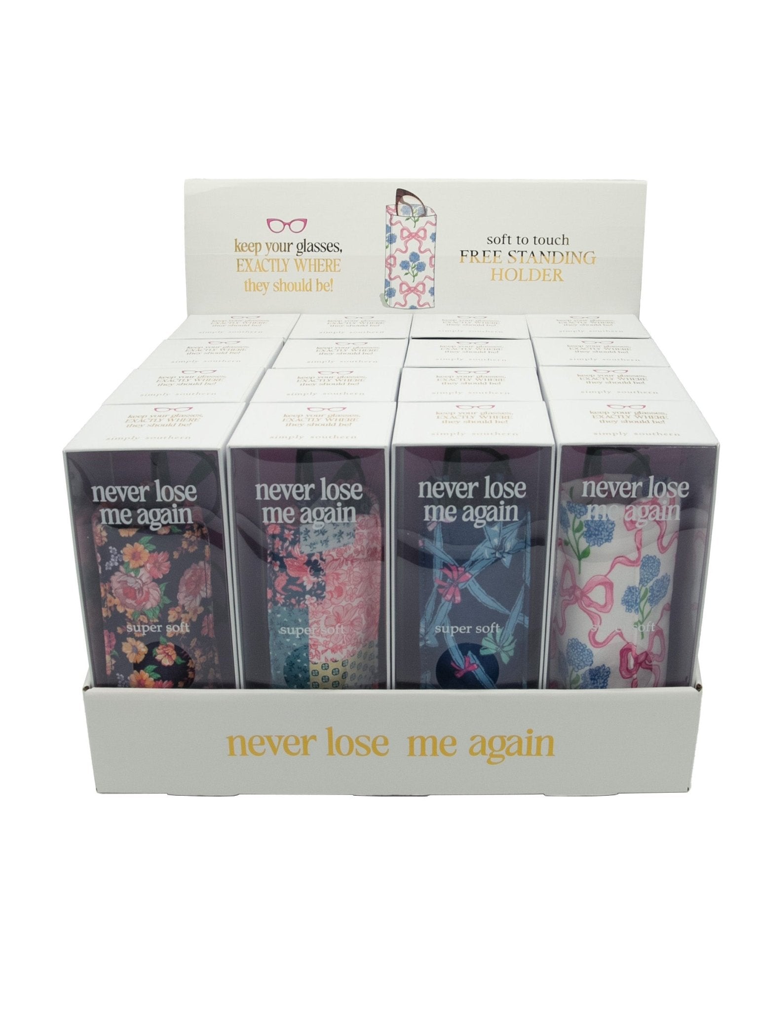 Simply Southern Stand Up Glasses Holder - The Bronze Butterfly