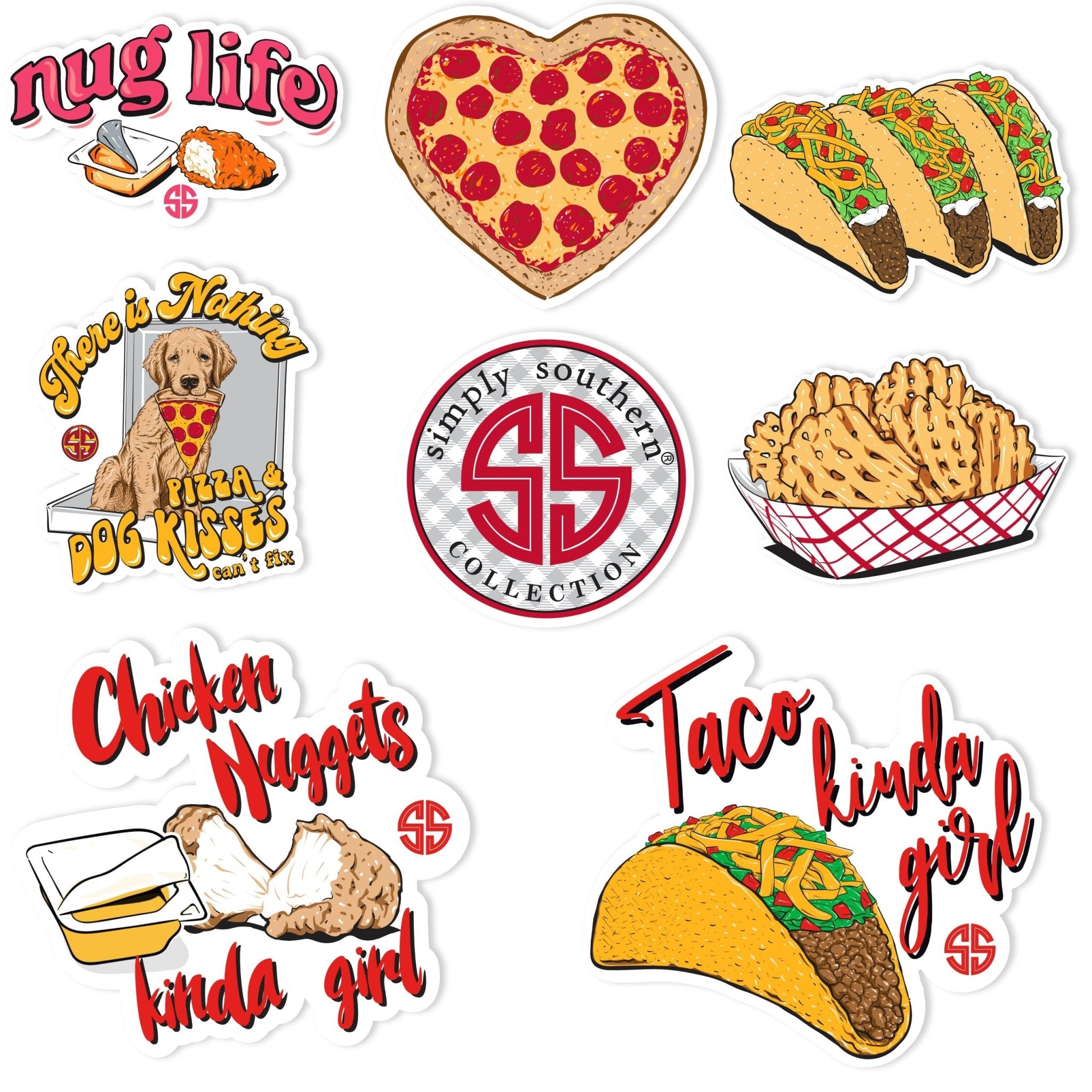 Simply Southern Sticker Set - The Bronze Butterfly