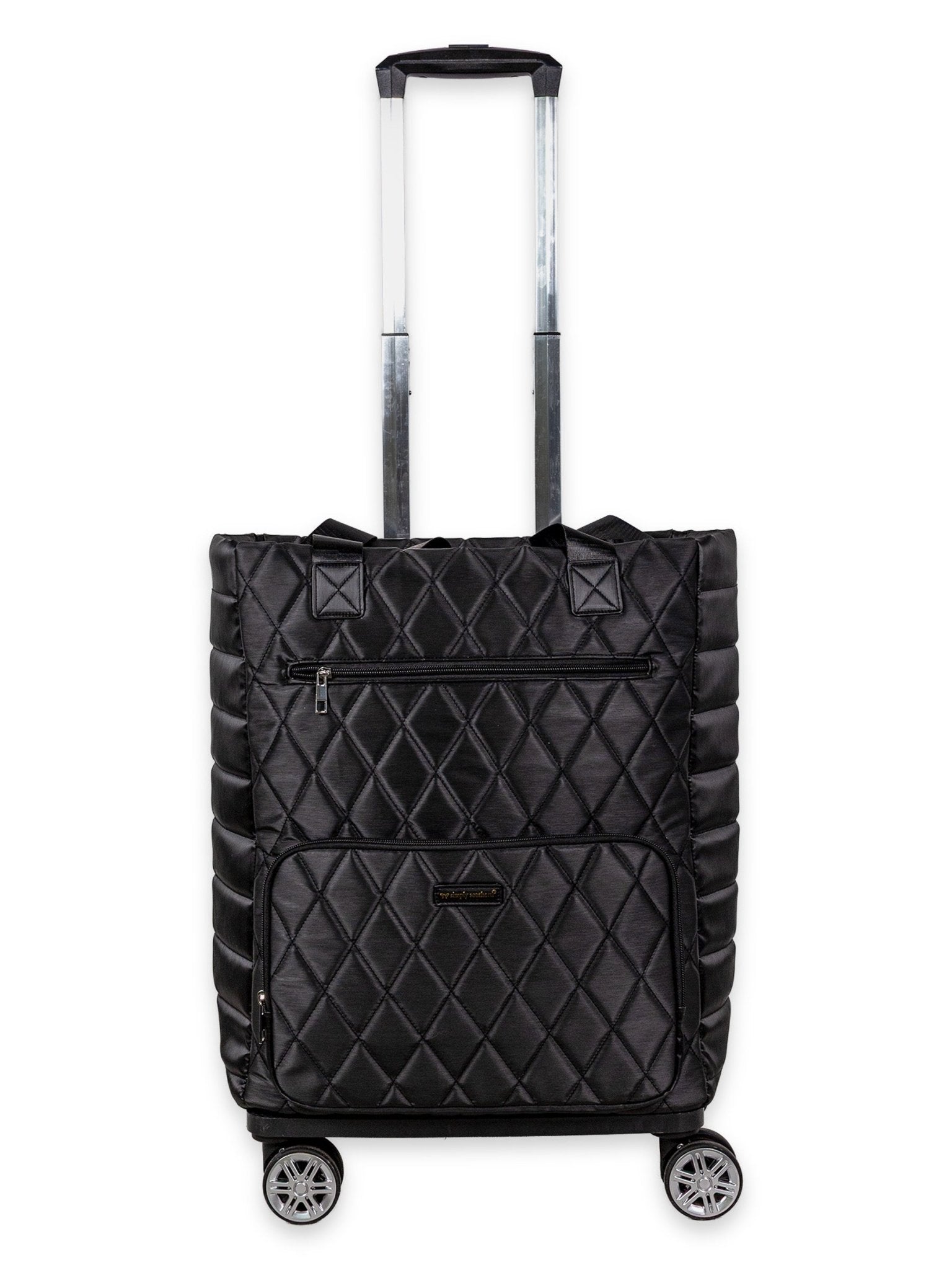 Simply Southern Swivel Rolling Tote | Black - The Bronze Butterfly