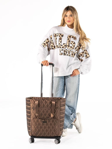 Simply Southern Swivel Rolling Tote | Copper - The Bronze Butterfly