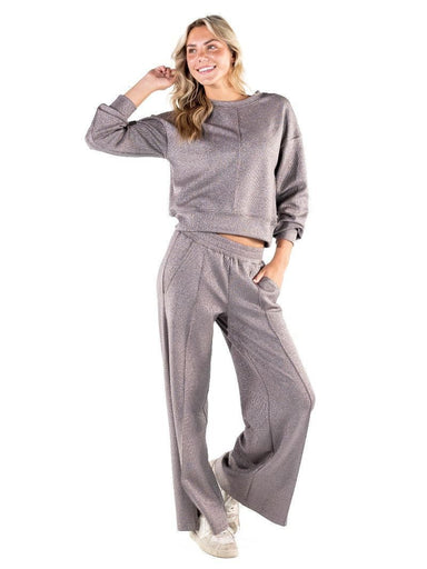 Simply Southern Violet Pintuck Pants - The Bronze Butterfly