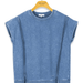Simply Southern Washed Modal Jersey Tee in Blue - The Bronze Butterfly