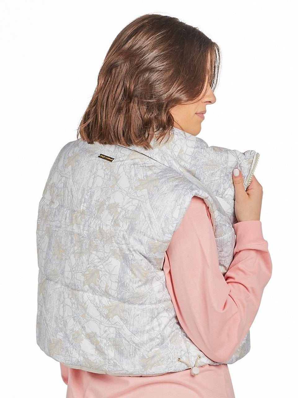 Simply Southern White Camo Puffer Vest - The Bronze Butterfly