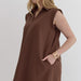 Sleeveless Mini Dress Plus Size - The Bronze Butterfly