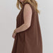 Sleeveless Mini Dress Plus Size - The Bronze Butterfly