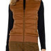 Sleeveless Quilted Full Zip Sweater Vest - The Bronze Butterfly
