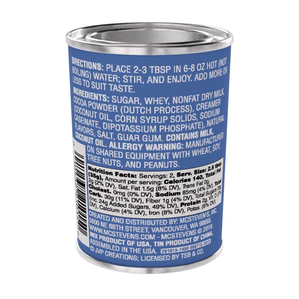 Snow Village Chocolate Cocoa (2.5oz Tins) - The Bronze Butterfly