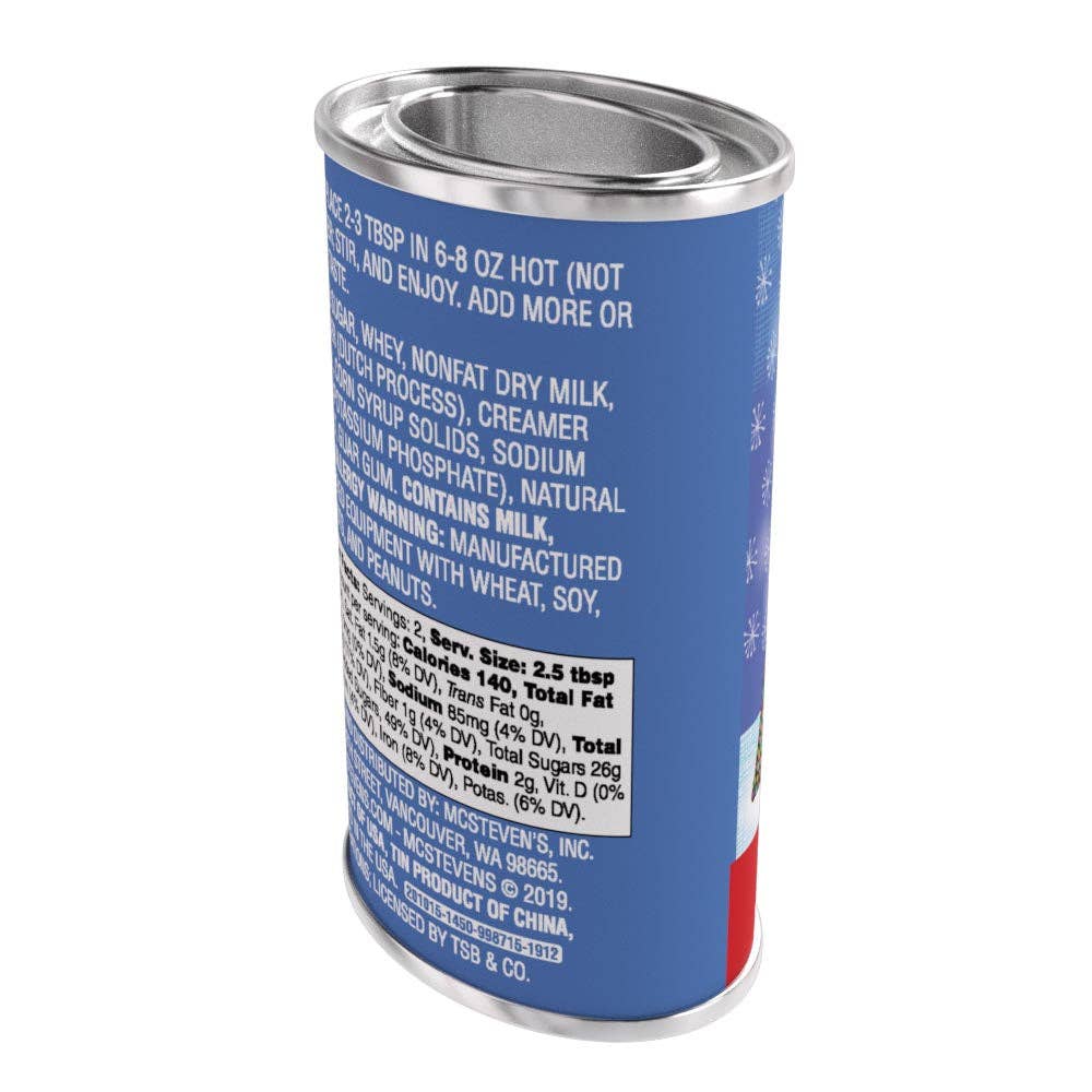 Snow Village Chocolate Cocoa (2.5oz Tins) - The Bronze Butterfly