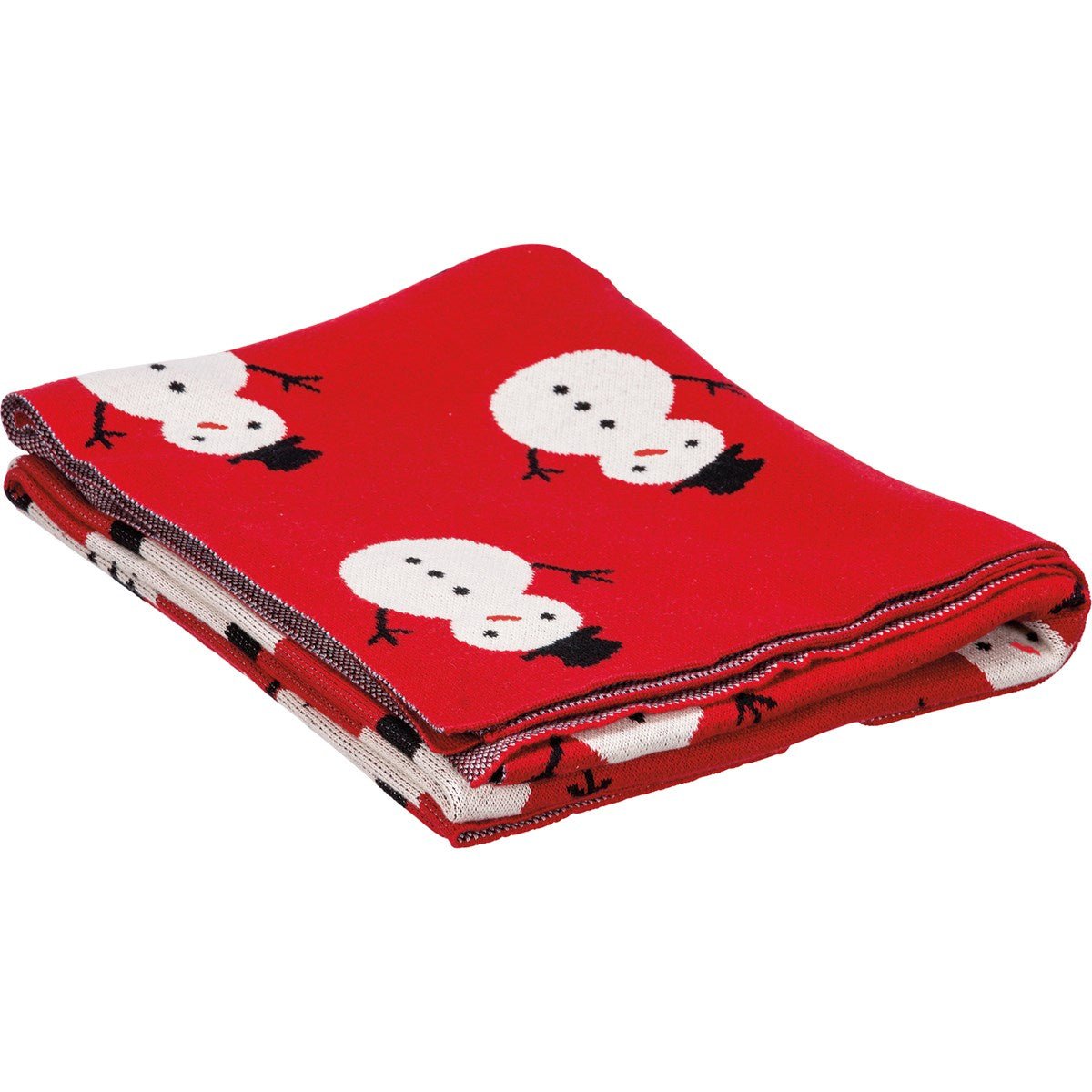 SNOWMEN THROW BLANKET - The Bronze Butterfly