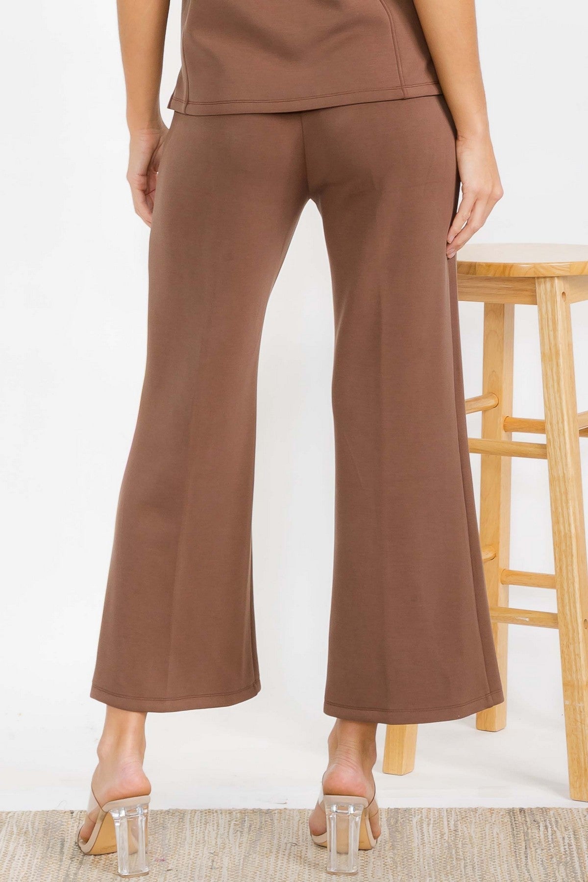 SOFIE SOFT Cropped PANTS - The Bronze Butterfly