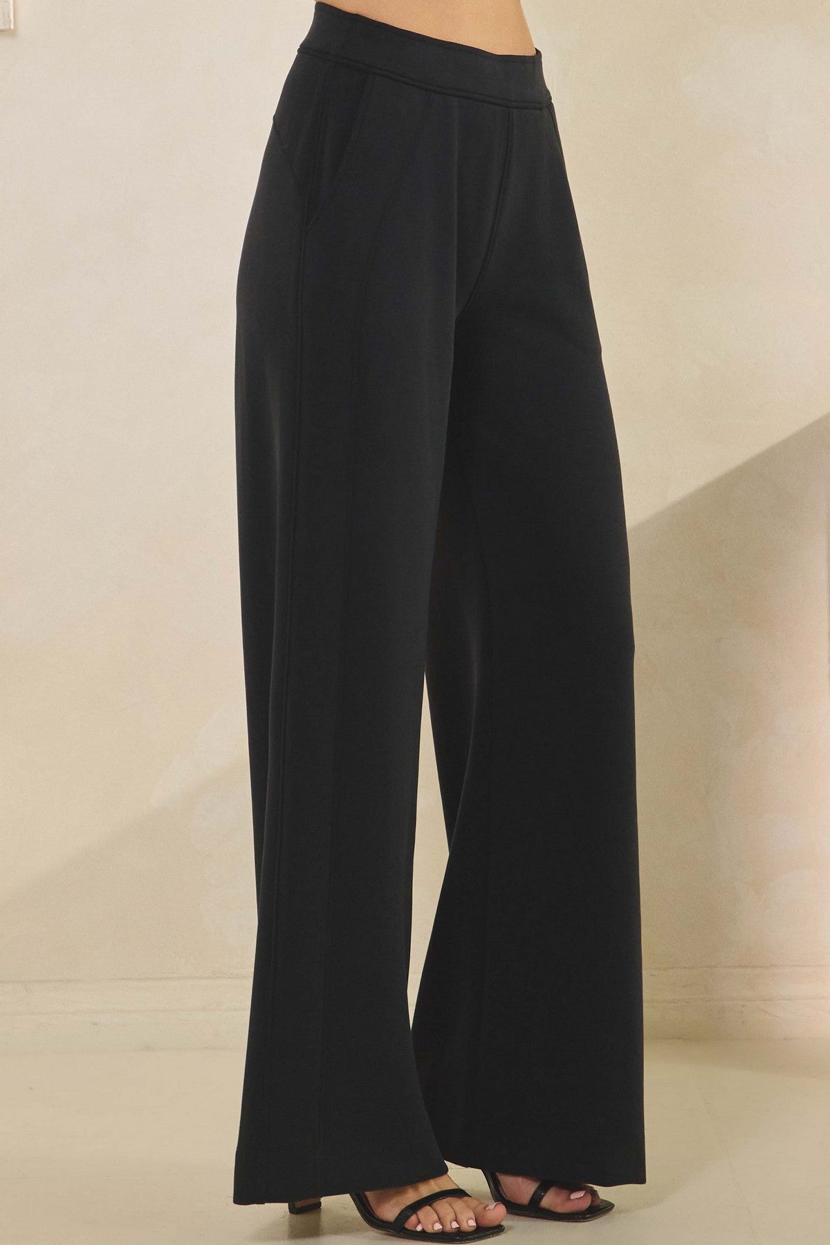 Sofie Soft Wide Leg Pants - The Bronze Butterfly