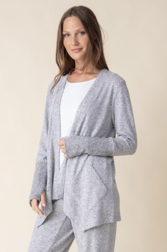 Soft Fleece Solid Reset Habitat Cardigan - The Bronze Butterfly