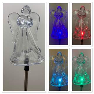 Solar powered acrylic stake - The Bronze Butterfly