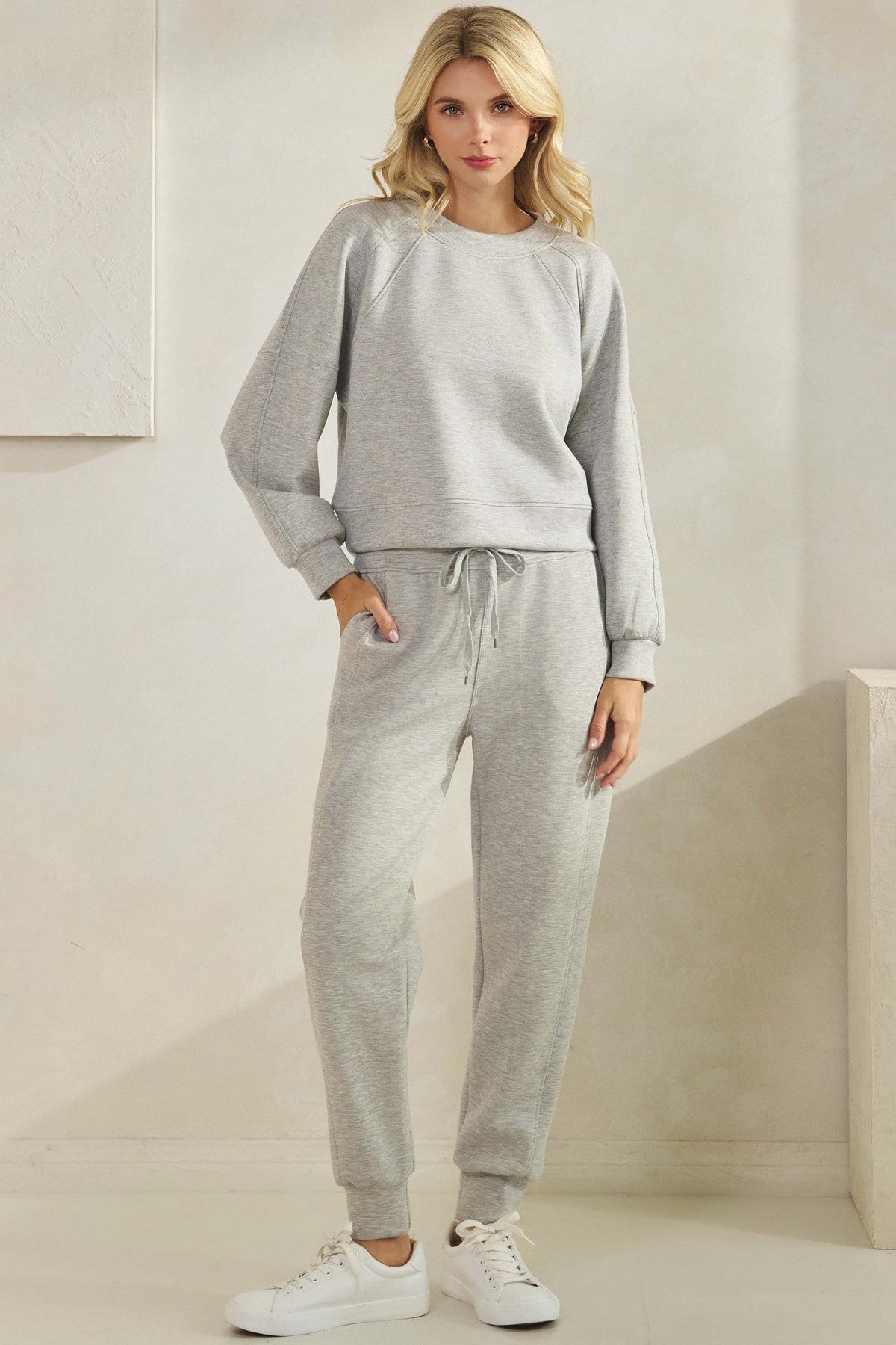 Solid Crewneck UltraComfy Short Top - The Bronze Butterfly