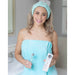 Spa Wrap - Aqua - The Bronze Butterfly