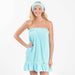 Spa Wrap - Aqua - The Bronze Butterfly