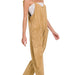 SPAGHETTI STRAP SCOOP NECK JUMPSUIT WITH POCKETS - The Bronze Butterfly