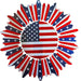 Spiral US Flag - Large Wind Spinner - The Bronze Butterfly