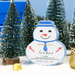 Spongelle’s® Snow Orchid Snowman Holiday Buffer  - The Bronze Butterfly