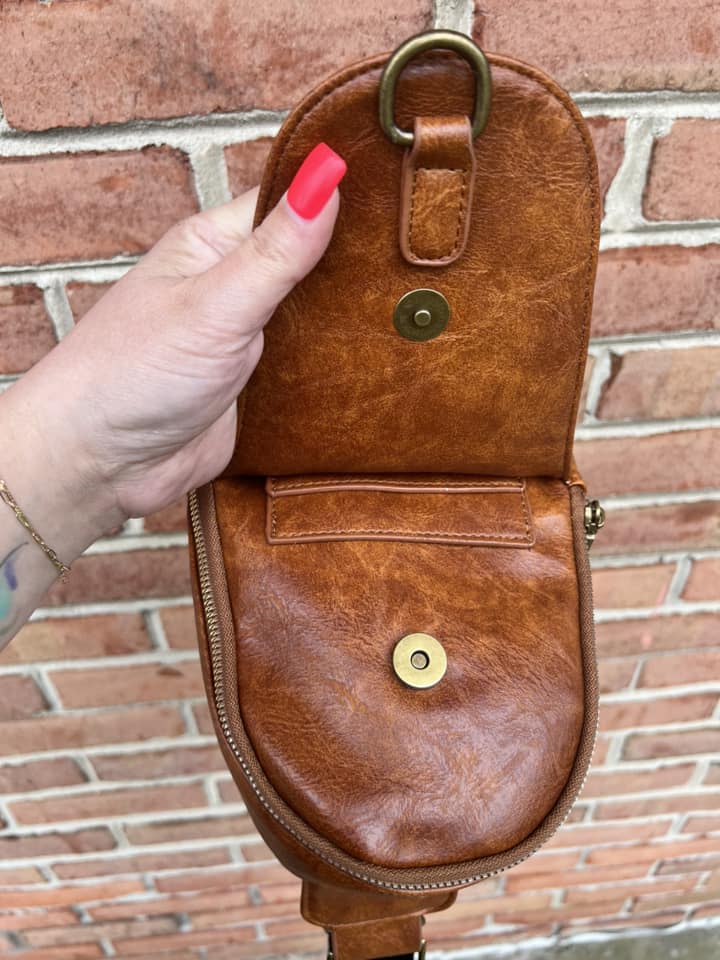 Sports Crossbody bag - The Bronze Butterfly