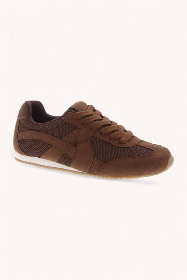 SPORTY MESH LACE - UP TRAINER SNEAKERS - The Bronze Butterfly