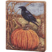 Stack of Jacks, Raven, Fall Leaves, Fall Tractor, Mums, Curious Fox Block Signs - The Bronze Butterfly