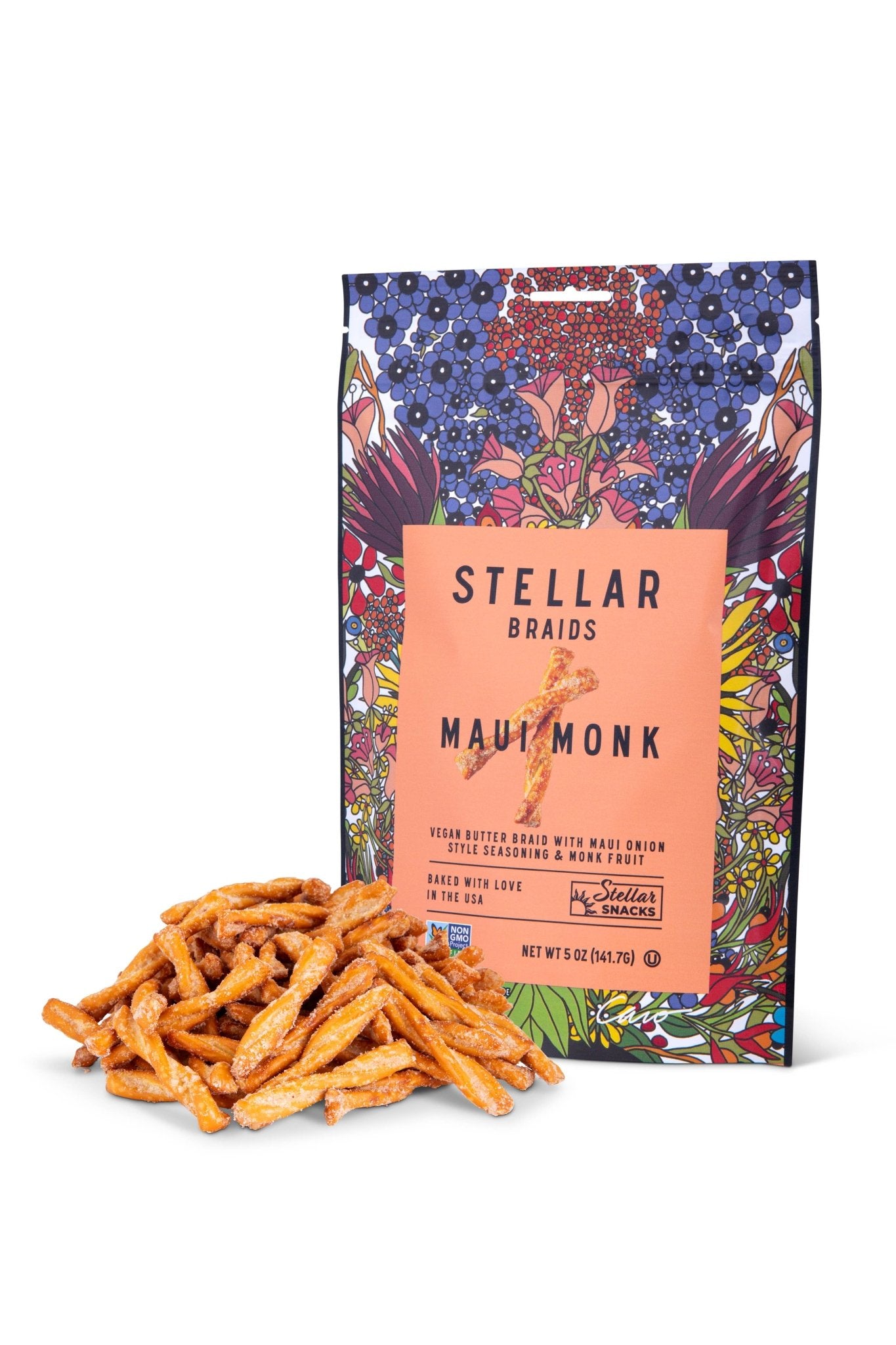Stellar Pretzel Braids - Maui Monk - 5oz - The Bronze Butterfly