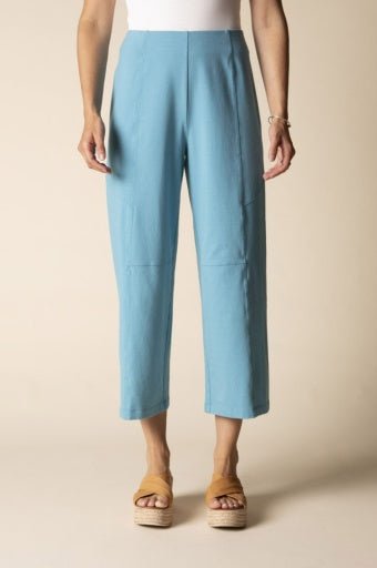Stonewash Knit Flood Pant - The Bronze Butterfly