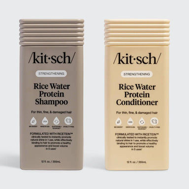 Strengthening Rice Water Shampoo & Conditioner Combo - The Bronze Butterfly