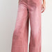 STRETCH BABY CORDUROY WIDE LEG PANTS - The Bronze Butterfly