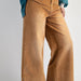 STRETCH BABY CORDUROY WIDE LEG PANTS - The Bronze Butterfly