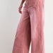 STRETCH BABY CORDUROY WIDE LEG PANTS - The Bronze Butterfly
