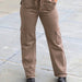SUEDED TWILL CARGO PANTS - The Bronze Butterfly