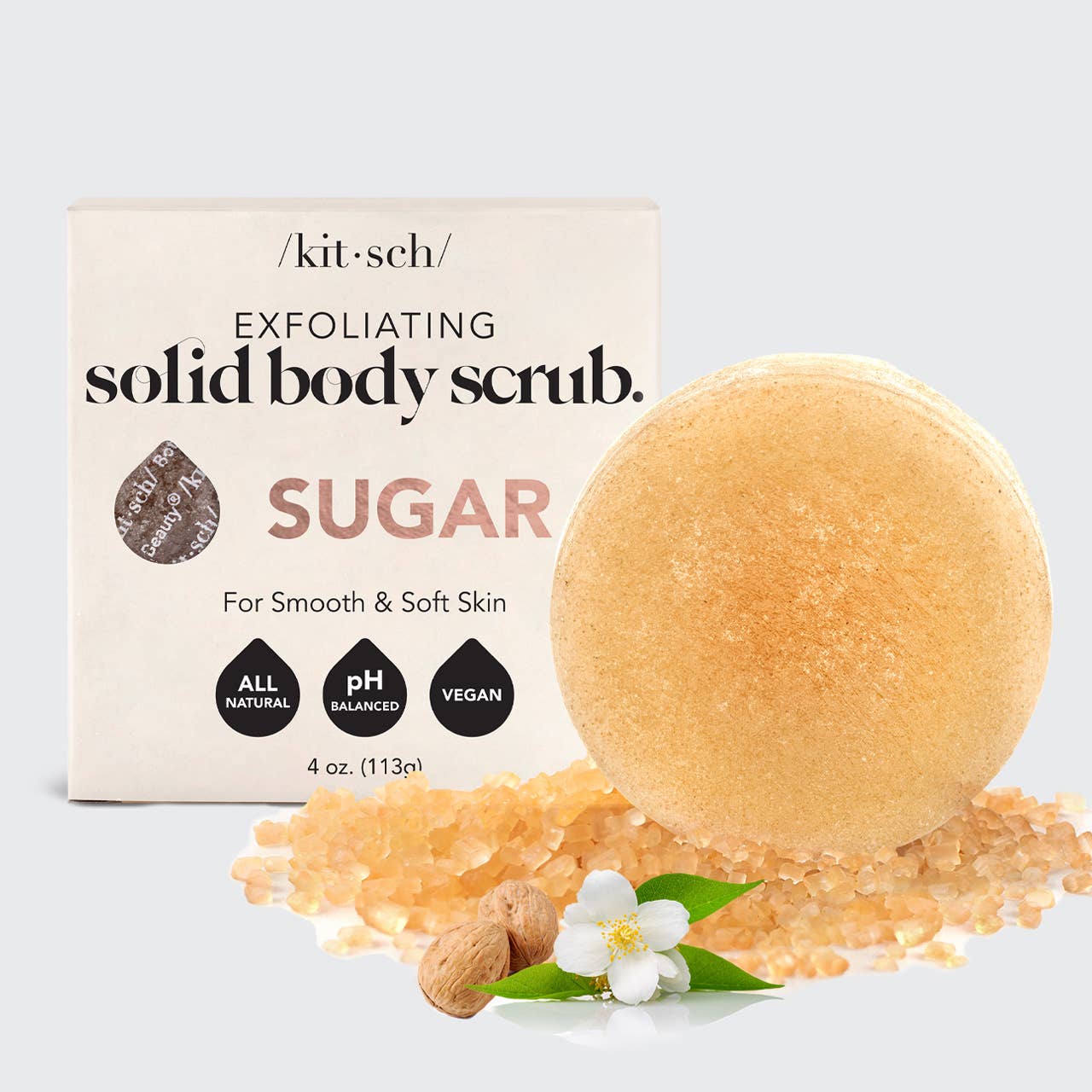 Sugar Exfoliating Body Scrub Bar - The Bronze Butterfly