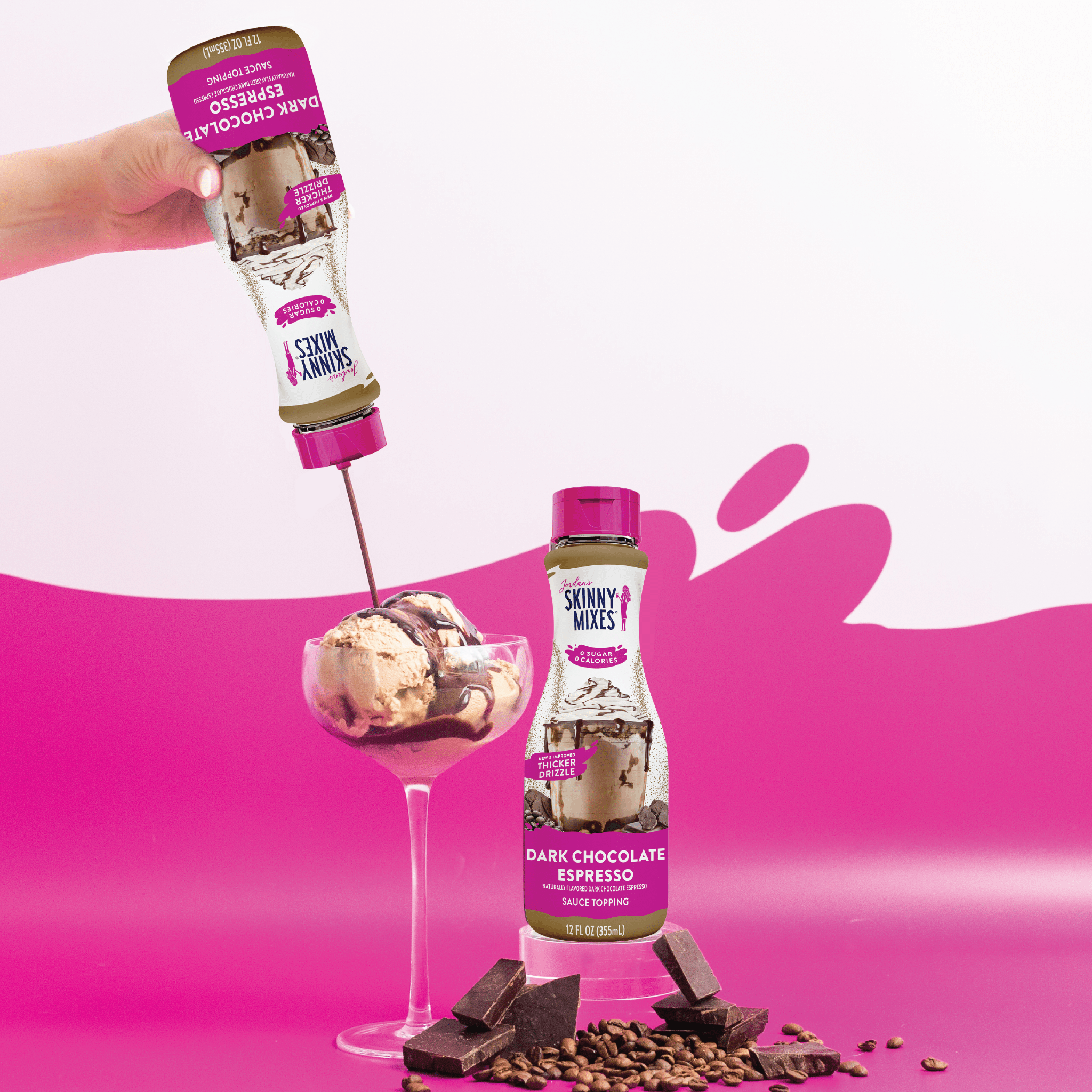 Sugar Free Dark Chocolate Espresso Sauce - The Bronze Butterfly