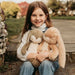 Sweet Floppy Nibble 16" Bunny - Almond Joy - The Bronze Butterfly