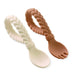 Sweetie Spoons - Silicone Baby Fork + Spoon Set - The Bronze Butterfly
