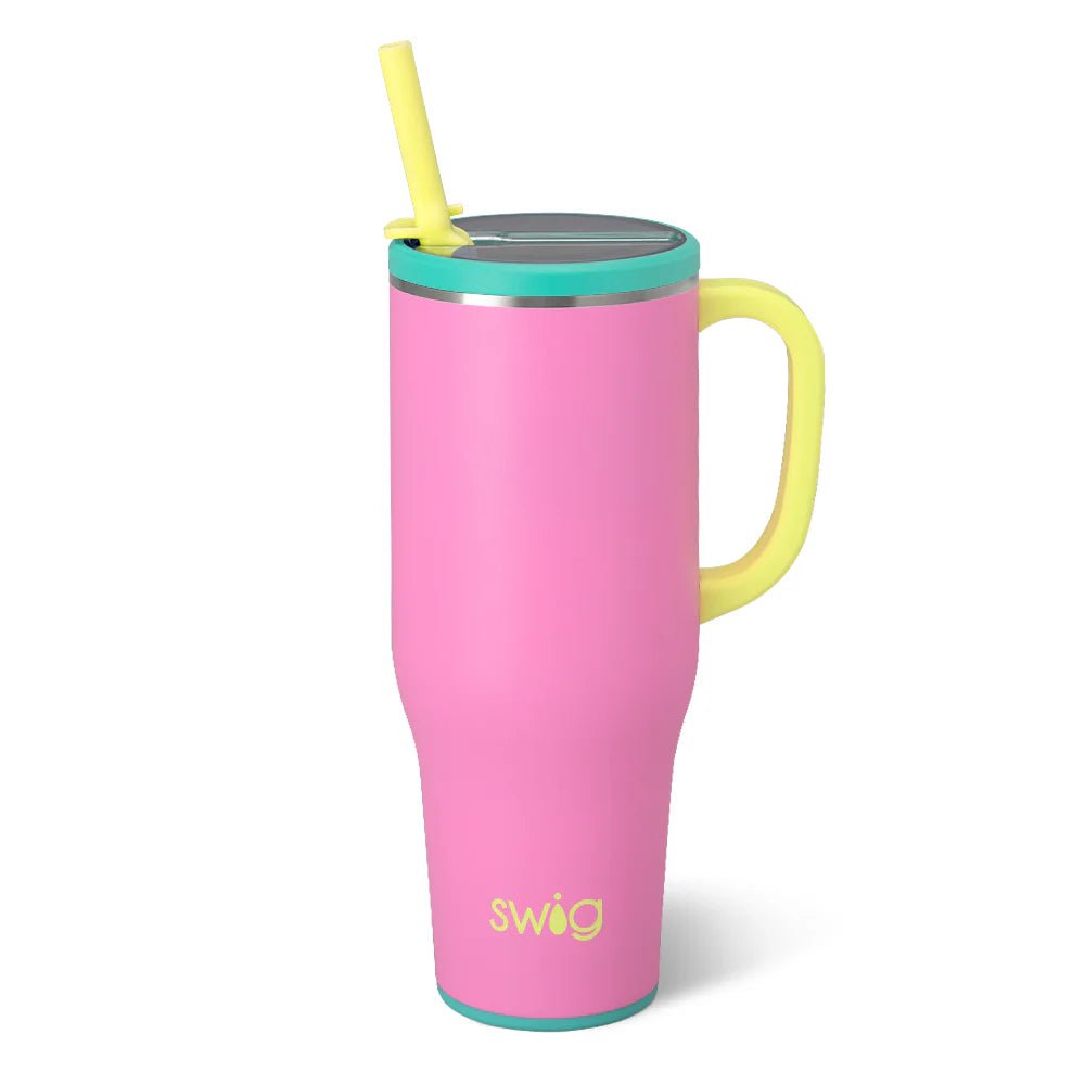 Swig Life Leakproof Mega Mug Fruit Punch 40 oz - The Bronze Butterfly