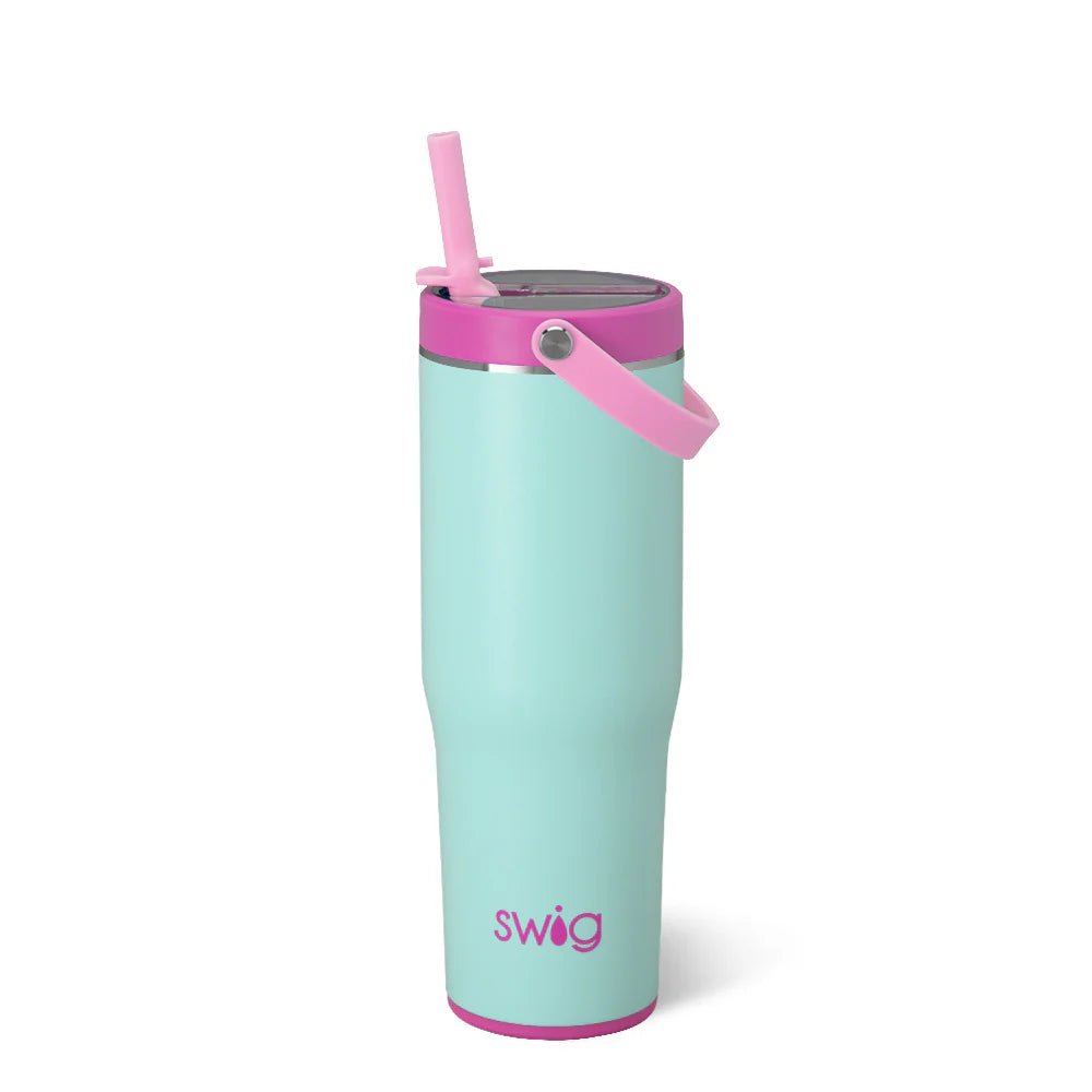 Swig Life Leakproof To - Go Tumbler Arctic Splash 30 oz - The Bronze Butterfly