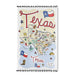 Swig State Tea Towel - Texas, New Mexico, Oklahoma - The Bronze Butterfly