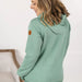 Tatum Textured Pullover Hoodie - The Bronze Butterfly