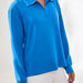 Techno Lux Scuba Johnny Collar Top - The Bronze Butterfly