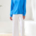 Techno Lux Scuba Johnny Collar Top - The Bronze Butterfly