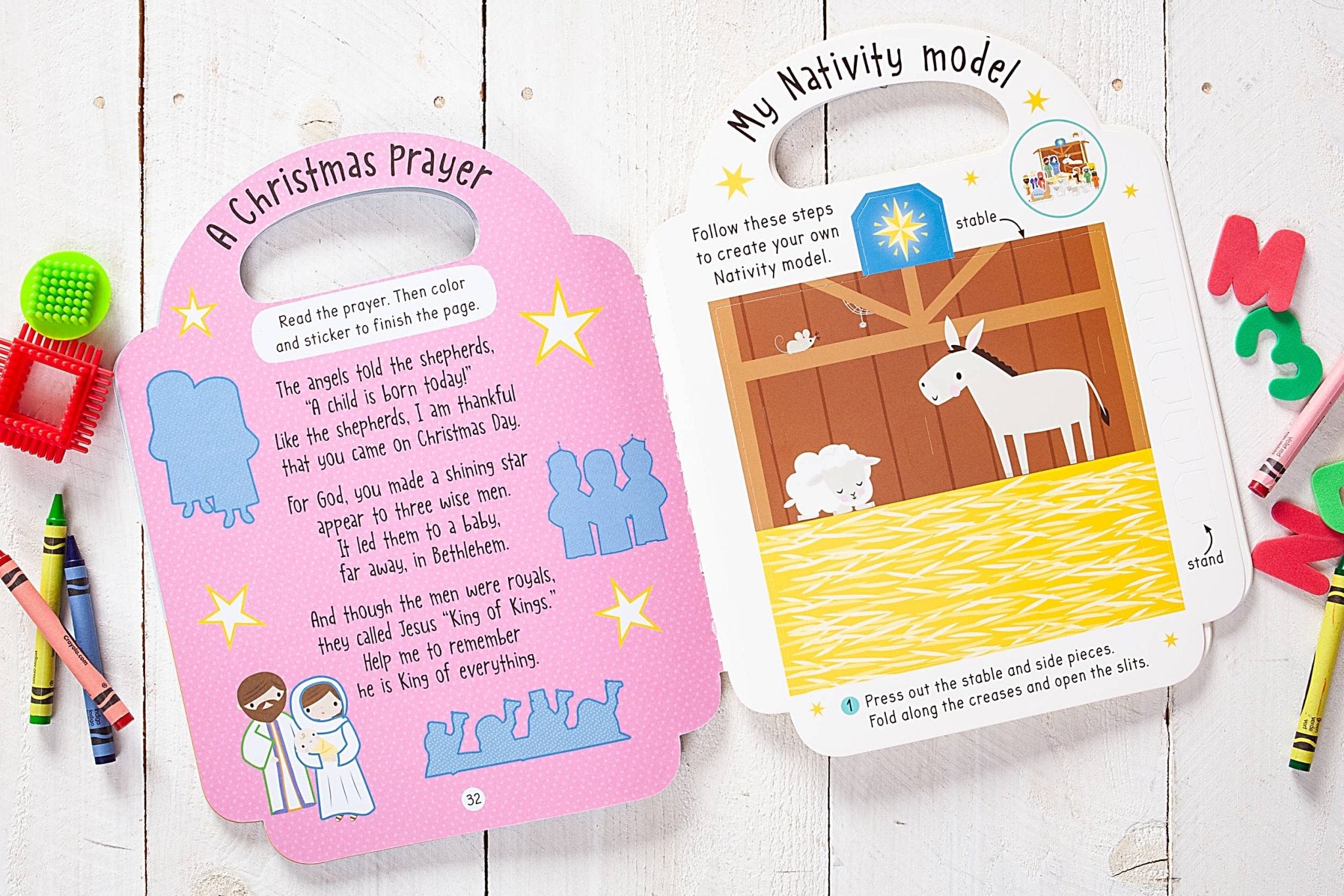 The Story of Christmas (Activity Book - Ages 3+) - The Bronze Butterfly