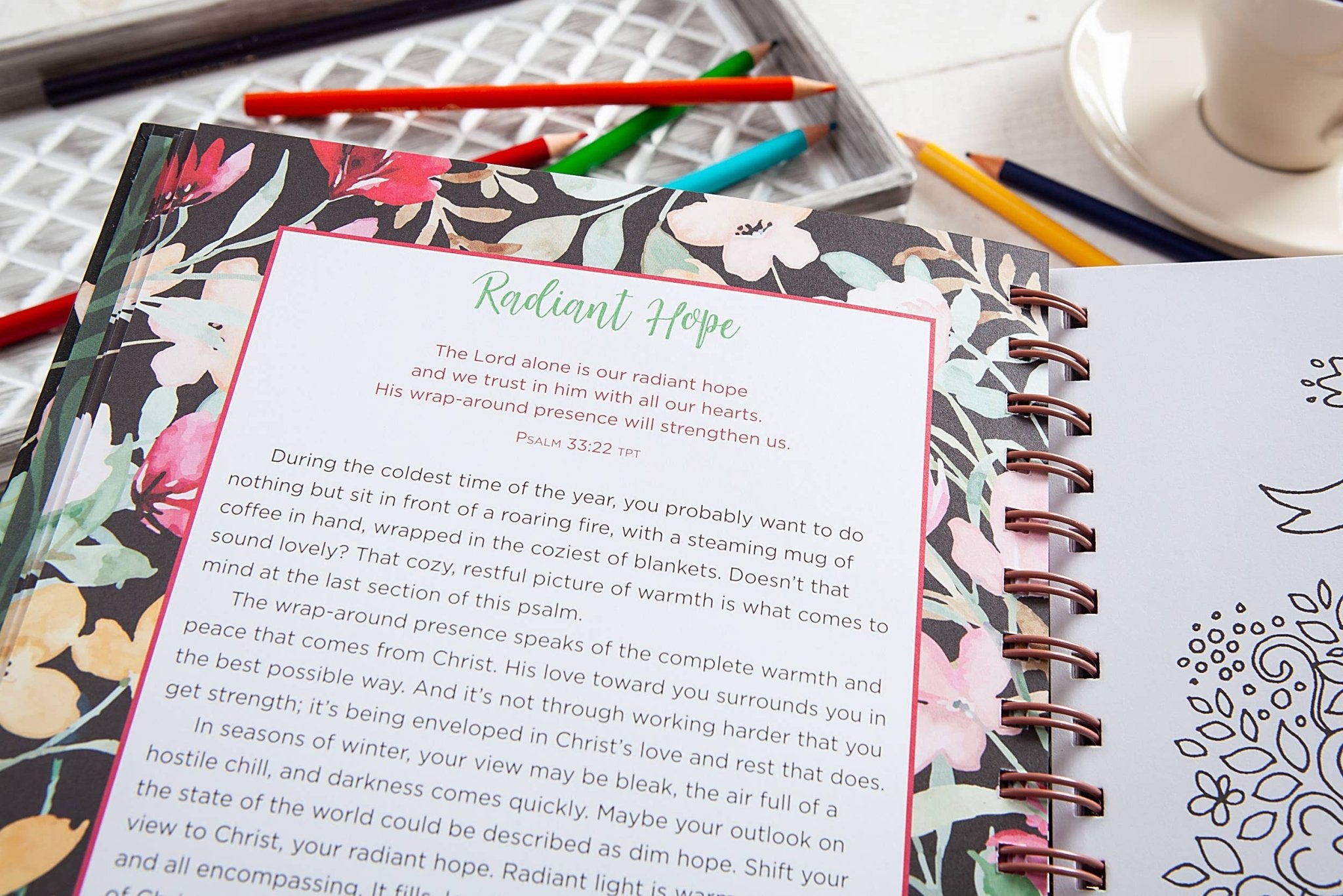 Think on These Things (Devotional Coloring Book) - The Bronze Butterfly