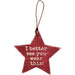 THIS WAS NOT ON YOUR LIST GIFT TAG - The Bronze Butterfly
