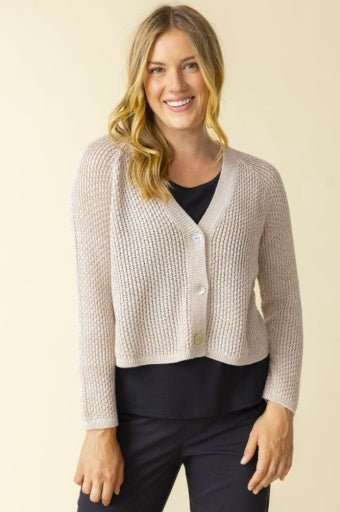 To Live In Coastal Crochet Cardigan - The Bronze Butterfly